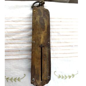 Gorgeous vintage Chatillons Improved Spring Balance Scale New York 40 lbs